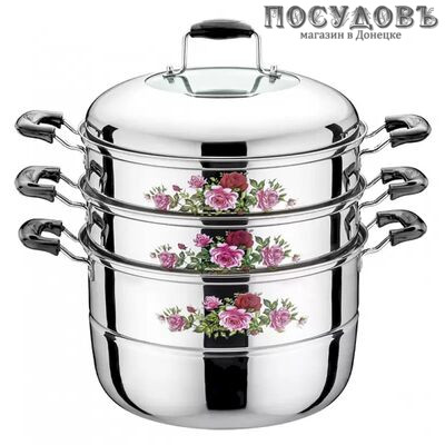 ZEIDAN Z-50231 мантоварка 12,0 л, Ø300 мм, сталь нержавеющая