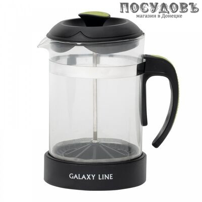 Galaxy 9308гл френч-пресс, стекло термостойкое, 850 мл