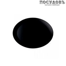 Luminarc Diwali P0866 блюдо, стекло упрочненное, цвет черный, 330×250 мм, Франция 1 шт.