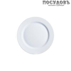 Luminarc Evolution Peps 63377 тарелка десертная, стекло упрочненное, цвет белый, Ø195 мм, Франция 1 шт.