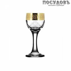Гусь Хрустальный Барокко EAV63-134, набор рюмок 60 мл, стекло, в упаковке 6 шт.