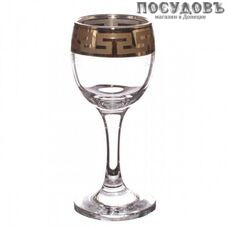 Гусь Хрустальный Греческий узор EAV03-134/S, набор рюмок 60 мл, стекло, в упаковке 6 шт.