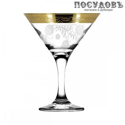 Гусь-Хрустальный Нежность TAV34-410/S, бокал для мартини 190 мл, стекло, в упаковке 6 шт.