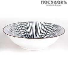 Коралл Line черный DS2201S6B тарелка глубокая 510 мл 170 мм без упаковки 1 шт.