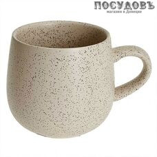 Rosario Ф19-089L кружка, 420 мл, керамика, бежевый