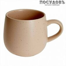 Rosario Ф19-091L кружка, 420 мл, керамика, розовый
