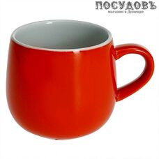 Rosario Ф19-093L кружка, 420 мл, керамика, оранжевый
