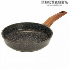 Сковорода 22 см с антипригарным покрытием и ручкой soft-touch 1022-18 "Гранит 18"