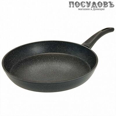 Гардарика Лада Плюс 1128-04 сковорода Ø280×45 мм, алюминий литой, мраморное покрытие Greblon