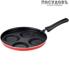 Galaxy Line GL9856 сковорода с секциями Ø250×32 мм, алюминий штампованный, антипригарное покрытие Whitford Xylan