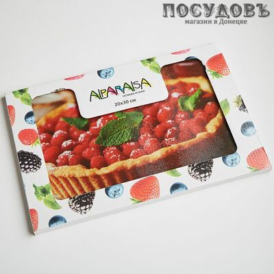 Alparaisa Малиновый пирог RD0034/1-ST доска разделочная, материал стекло закаленное, 200×300 мм, 1 шт.