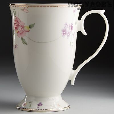 Beatrix Флориана МР040L1 кружка подарочная, 500 мл, фарфор, в подарочной упаковке 1 шт.