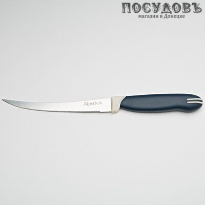 Alpenkok AK-2082 нож для нарезки овощей, лезвие сталь нержавеющая 127 мм, на блистере 1 шт.