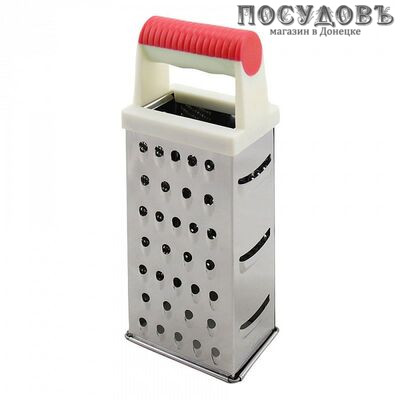 Webber BE-050 терка 4-х гранная, (сталь нержавеющая), ручка пластик, Россия, 1 шт