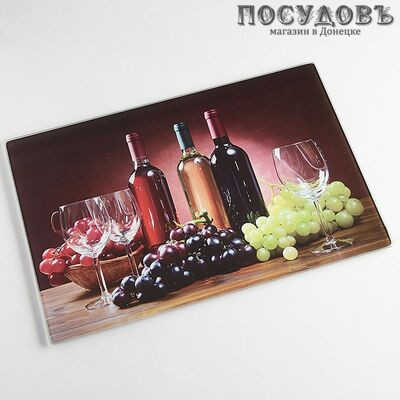 Alparaisa Ассорти RD0067/1-ST доска разделочная, материал стекло закаленное, 200×300×4 мм, 1 шт.