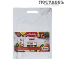 Attribute Marbele White ABX143 доска разделочная, полипропилен 275×365 мм