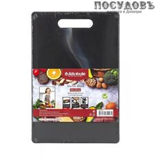 Attribute ABX145 доска разделочная, полипропилен 200×300 мм, цвет черный