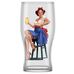 ДекоСтек Pin-up beer 304/2-Д, стакан пивной, Ø84×160 мм 500 мл, материал стекло, Россия, в упаковке 2 шт.