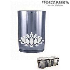 Гусь-Хрустальный Лотос Аметист EH298-837-S, рюмка 60 мл, стекло 6 шт.