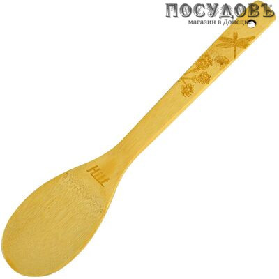 HITT Botanica H-BO121, ложка поварская, 300 мм, бамбук