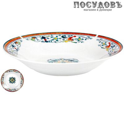 Коралл Средиземноморский бриз YQ1936/20 тарелка глубокая 500 мл 200 мм без упаковки 1 шт.