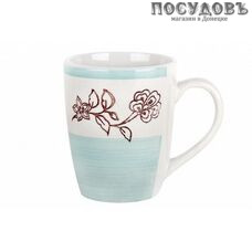 Коралл Голубой ситец-2 RX008 кружка, 360 мл, керамика