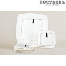Коралл Снежная королева СРТ0254-А набор для торта керамика 8 пр. Коралл Снежная королева СРТ0254-А набор для торта керамика 8 пр.