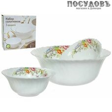 Коралл Charme H06259 набор салатников, стеклокерамика 3 шт.