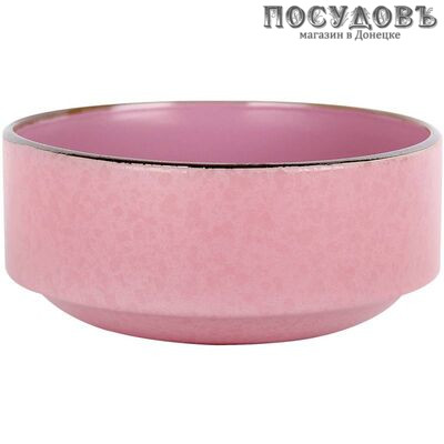 Коралл Elite pink 19S508BOWL салатник, Ø150×67 мм, 750 мл, керамика