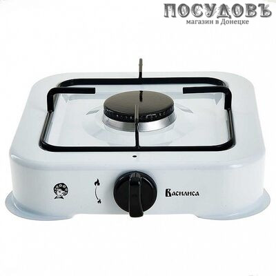 Василиса ВА-6501 плита газовая отдельностоящая, 1-конфорочная, эмалированное покрытие, цвет белый