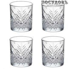 Pasabahce Timeless 52810B, стакан низкий 205 мл, стекло упрочненное, в упаковке 4 шт.