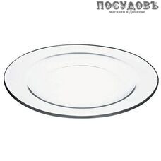 Pasabahce Invitation 10328SLB тарелка обеденная, Ø260 мм, стекло упрочненное, Россия 1 шт.