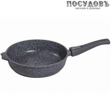 Мечта Premium Grey 024901 сковорода Ø240 мм, алюминий литой, гранитное покрытие Greblon, съемная ручка