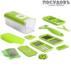Alberg Nicer Dicer Plus AL-1000 овощерезка многофункциональная, пластик, сталь нержавеющая, 1 к-кт.