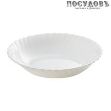 Luminarc Feston 11364 салатник, стекло упрочненное, цвет белый, Ø180 мм, Франция 1 шт.