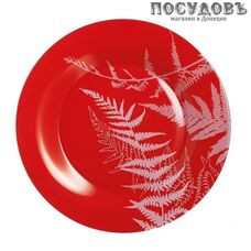 Luminarc Filicaria Rouge P3059 тарелка глубокая, стекло упрочненное, Ø215 мм, Франция 1 шт.