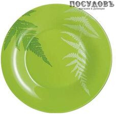 Luminarc Filicaria Vert P3063 тарелка глубокая, стекло упрочненное, Ø215 мм, Франция 1 шт.