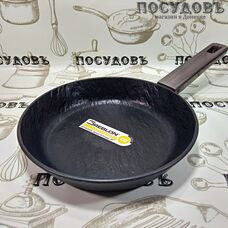 Maestro Rock Stone MR-1204-20 сковорода Ø200×40 мм, алюминий литой, антипригарное покрытие Greblon C2+ (Германия)
