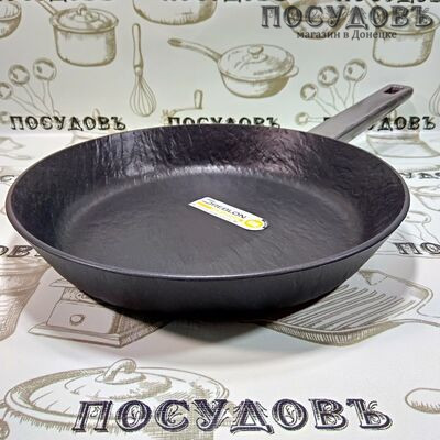 Maestro Rock Stone MR-1204-28 сковорода Ø280×52 мм, алюминий литой, антипригарное покрытие Greblon C2+ (Германия)