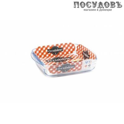 Pyrex O Cuisine 209BC00/1046 блюдо для запекания, стекло жаропрочное, 210×210 мм