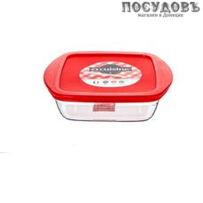 Pyrex 209PC00/1045 блюдо для запекания с крышкой, стекло жаропрочное, 220×220 мм