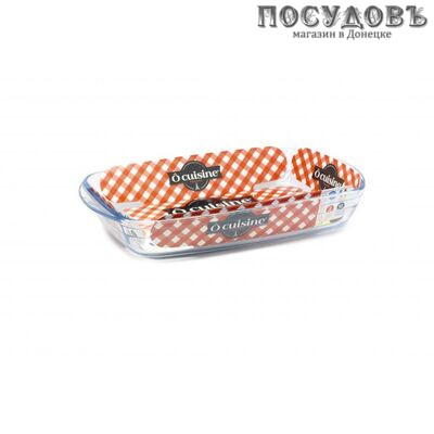Pyrex 217BC00/1046 блюдо для запекания, стекло жаропрочное, 280×200×50 мм