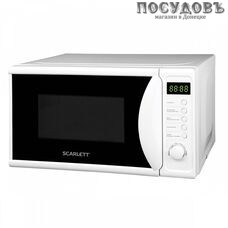 Scarlett 9020S02D микроволновая печь, 700 Вт, обычная (соло), 20 л, белый