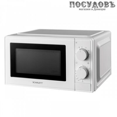 Scarlett SC-MW9020S09M микроволновая печь, 700 Вт, обычная (соло), 20 л, белый