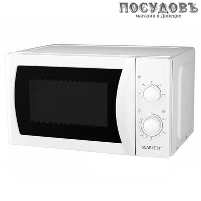 Scarlett SC-MW9020S10M микроволновая печь, 700 Вт, обычная (соло), 20 л, белый