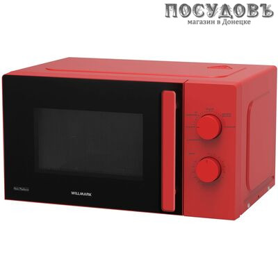 WillMark WMO-270MCR микроволновая печь, 700 Вт, обычная (соло), 20 л, красный