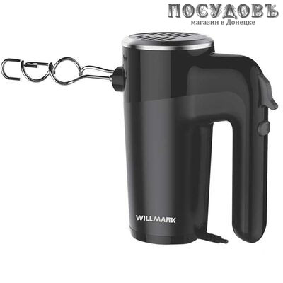 WillMark WHM-7003 миксер ручной, 500 Вт, 6 скоростей, цвет черный