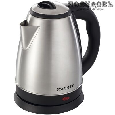 Scarlett SC-EK21S24 электрочайник, 1800 Вт, 2000 мл, сталь нержавеющая