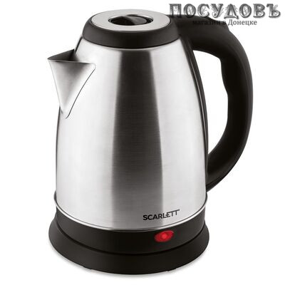 Scarlett SC-EK21S51 электрочайник, 1500 Вт, 1800 мл, сталь нержавеющая