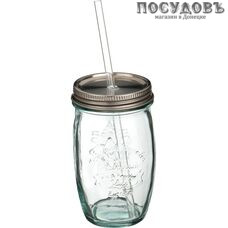 Agness 600-699, банка для смузи 450 мл, материал стекло 3 пр.